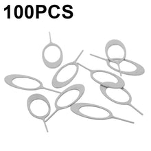 Load image into Gallery viewer, 100 PCS Universal Thickened and Hardened Steel Phone Card Removal Pin, 100 PCS Style 1, 100 PCS Style 2, 100 PCS Style 3, 100 PCS Style 4