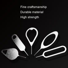 Load image into Gallery viewer, 100 PCS Universal Thickened and Hardened Steel Phone Card Removal Pin, 100 PCS Style 1, 100 PCS Style 2, 100 PCS Style 3, 100 PCS Style 4