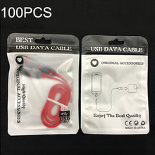 Load image into Gallery viewer, 100PCS XC-0014 USB Data Cable Packaging Bags Pearl Light Ziplock Bag, Size:, 9x16cm (Blue), 9x16cm (Light Green), 9x16cm (Red), 9x16cm (Gold), 9x16cm (Black), 10.5x15cm (Blue), 10.5x15cm (Light Green), 10.5x15cm (Red), 10.5x15cm (Gold), 10.5x15cm (Blac...