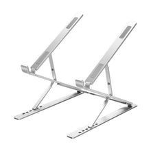 Load image into Gallery viewer, N8 Double-layer Foldable Lifting Aluminum Alloy Laptop Heat Dissipation Stand, N8 (Silver), N8 (Gray), N8 (Oxidized Silver)