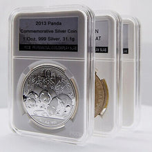 Load image into Gallery viewer, Commemorative Coin Identification Rating Box Coin Collection Box, Color: White (40mm), White (25mm), White (27mm), White (30mm), White (38.5mm), White (40mm)