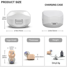 Load image into Gallery viewer, Z-127C TWS Charging Hearing Aid Sound Amplifier Auxiliary Listener, Z-127C Red Blue