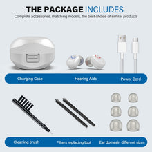 Load image into Gallery viewer, Z-127C TWS Charging Hearing Aid Sound Amplifier Auxiliary Listener, Z-127C Red Blue
