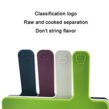 Load image into Gallery viewer, 4 PCS/Set Multifunction Classified Plastic Cutting Board Set, Plastic