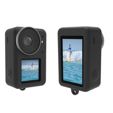 Load image into Gallery viewer, For DJI Osmo Action 3 Silicone Protective Case Lens Cap, Silicone (Black), Silicone (Red), Silicone (Blue)