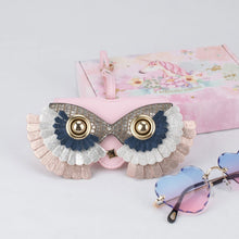 Load image into Gallery viewer, Cute Quirky PU Sunglasses Case Portable Glasses Bag with Hanging Buckle