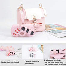 Load image into Gallery viewer, Cute Quirky PU Sunglasses Case Portable Glasses Bag with Hanging Buckle