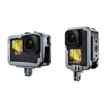 Load image into Gallery viewer, TELESIN Aluminium Alloy Frame Case For GoPro Hero11 Black / HERO10 Black / HERO9 Black ,Spec:, Regular Models, Vertical Shooting Set