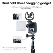 Load image into Gallery viewer, TELESIN Aluminium Alloy Frame Case For GoPro Hero11 Black / HERO10 Black / HERO9 Black ,Spec:, Regular Models, Vertical Shooting Set