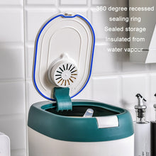Load image into Gallery viewer, Kitchen Sealed Moisture Dust Proof Storage Rice Bucket, Red 10kg, Red 5kg, Gray 10kg, Gray 5kg, Blue 10kg, Blue 5kg, Green 10kg, Green 5kg