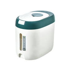 Load image into Gallery viewer, Kitchen Sealed Moisture Dust Proof Storage Rice Bucket, Red 10kg, Red 5kg, Gray 10kg, Gray 5kg, Blue 10kg, Blue 5kg, Green 10kg, Green 5kg