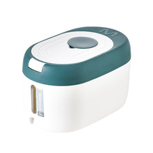 Load image into Gallery viewer, Kitchen Sealed Moisture Dust Proof Storage Rice Bucket, Red 10kg, Red 5kg, Gray 10kg, Gray 5kg, Blue 10kg, Blue 5kg, Green 10kg, Green 5kg