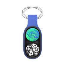 Load image into Gallery viewer, Decompression Toy Magnetic Buckle Toy Press Handheld Toy, Magnetic Buckle Purple, Magnetic Buckle  Black, Magnetic Buckle  White, Magnetic Buckle Navy Blue, Magnetic Buckle  Green, Magnetic Buckle Fluorescen Green