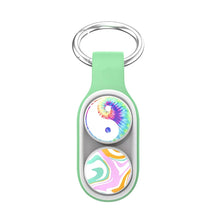 Load image into Gallery viewer, Decompression Toy Magnetic Buckle Toy Press Handheld Toy, Magnetic Buckle Purple, Magnetic Buckle  Black, Magnetic Buckle  White, Magnetic Buckle Navy Blue, Magnetic Buckle  Green, Magnetic Buckle Fluorescen Green