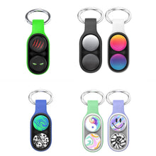 Load image into Gallery viewer, Decompression Toy Magnetic Buckle Toy Press Handheld Toy, Magnetic Buckle Purple, Magnetic Buckle  Black, Magnetic Buckle  White, Magnetic Buckle Navy Blue, Magnetic Buckle  Green, Magnetic Buckle Fluorescen Green