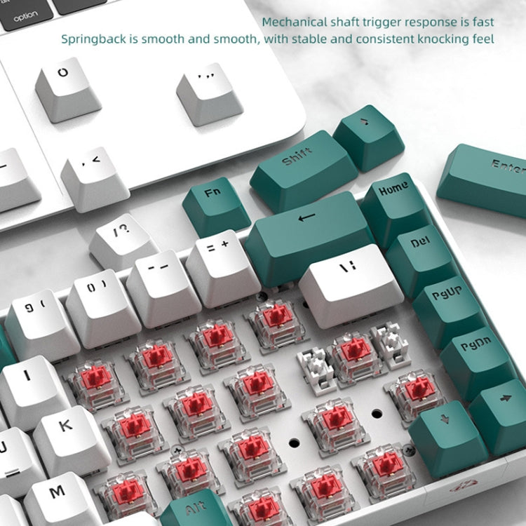 ZIYOU LANG T8 68 Keys RGB Gaming Mechanical Keyboard, Cable Length: 1.5m, Style:, T8 Bee Version Green Shaft, T8 Bee Version Red Shaft, T8 Gundam Version Green Shaft, T8 Chalk Version Green Shaft, T8 Micro Light Version Green Shaft                     ...