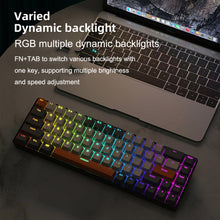 Load image into Gallery viewer, ZIYOU LANG T8 68 Keys RGB Gaming Mechanical Keyboard, Cable Length: 1.5m, Style:, T8 Bee Version Green Shaft, T8 Bee Version Red Shaft, T8 Gundam Version Green Shaft, T8 Chalk Version Green Shaft, T8 Micro Light Version Green Shaft                     ...
