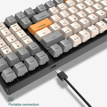 Load image into Gallery viewer, ZIYOU LANG  K3 100 Keys Game Glowing Wired Mechanical Keyboard, Cable Length: 1.5m, Style:, K3 Micro Light Version Green Axis, K3 Micro Light Version Red Axis, K3 Water Green Version Green Axis, K3  Water Green Version Red Axis, K3 Bee Version Red Axis...