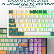 Load image into Gallery viewer, ZIYOU LANG  K3 100 Keys Game Glowing Wired Mechanical Keyboard, Cable Length: 1.5m, Style:, K3 Micro Light Version Green Axis, K3 Micro Light Version Red Axis, K3 Water Green Version Green Axis, K3  Water Green Version Red Axis, K3 Bee Version Red Axis...