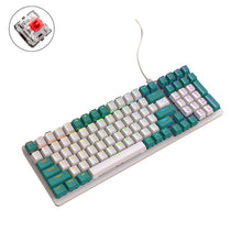 Load image into Gallery viewer, ZIYOU LANG  K3 100 Keys Game Glowing Wired Mechanical Keyboard, Cable Length: 1.5m, Style:, K3 Micro Light Version Green Axis, K3 Micro Light Version Red Axis, K3 Water Green Version Green Axis, K3  Water Green Version Red Axis, K3 Bee Version Red Axis...