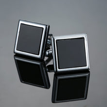 Load image into Gallery viewer, Laser Metal Brass Men Shirt Cufflinks
