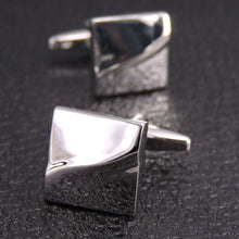 Load image into Gallery viewer, Laser Metal Brass Men Shirt Cufflinks
