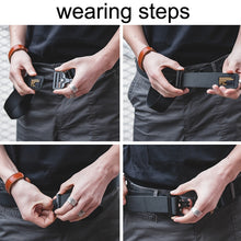 Load image into Gallery viewer, Maden S2001059 Men Retro Casual Weaving Adjustable Belt