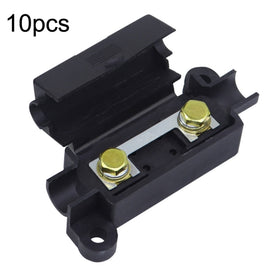 10pcs Small Fork Bolt Fuse Block Car Air Conditioning All The Way Fuse Box Fuse Holder, 10pcs Fuse Holder