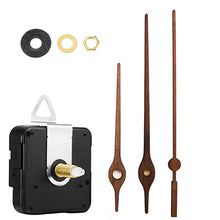 Load image into Gallery viewer, Quartz Clock Dial Repair Kit DIY Wall Clock Parts,Spec:, 4 Movements+4 Sets Needles, Movement+S01 Wooden Needle, Movement+S02 Wooden Needle, Movement+S03 Wooden Needle, Movement+S04 Wooden Needle
