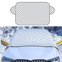 Load image into Gallery viewer, SUITU R-3945 Car Winter Front Glass Snow Shield Defrost Sunshade Thickened Car Clothing, Style:, Non-magnet Clip Door, Non-magnet With Earmuffs, 5 Magnets With Earmuffs, Non-magnet Three Layers Thickened, 12 Magnets Three Layers Thickened              ...