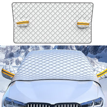 Load image into Gallery viewer, SUITU R-3945 Car Winter Front Glass Snow Shield Defrost Sunshade Thickened Car Clothing, Style:, Non-magnet Clip Door, Non-magnet With Earmuffs, 5 Magnets With Earmuffs, Non-magnet Three Layers Thickened, 12 Magnets Three Layers Thickened              ...