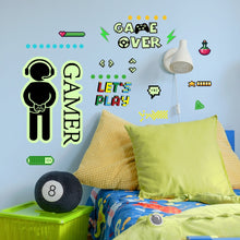 Load image into Gallery viewer, ZSG201 Gamepad Luminous Sticker Living Room Bedroom Self-adhesive Luminous Decorative Wall Sticker, Color: