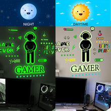 Load image into Gallery viewer, ZSG201 Gamepad Luminous Sticker Living Room Bedroom Self-adhesive Luminous Decorative Wall Sticker, Color: