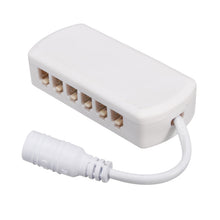 Load image into Gallery viewer, 6 Ports 2510 Hub Splitter Junction Box Distributer Connectors Cabinet Light Adapter, 6 Ports  Without DC Header, 6 Ports With DC Head