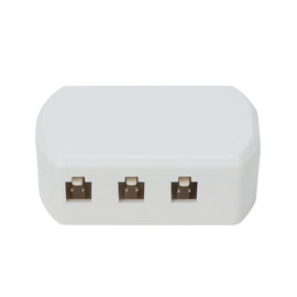 6 Ports 2510 Hub Splitter Junction Box Distributer Connectors Cabinet Light Adapter, 6 Ports  Without DC Header, 6 Ports With DC Head