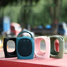 Load image into Gallery viewer, For JBL Clip 4 Bluetooth Speaker Silicone Case Protective Cover With Straps, Style 2 (Black), Style 2 (Blue), Style 2 (Green), Style 2 (Pink)