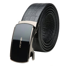 Load image into Gallery viewer, Bopai 13-121211 Crocodile Grain Automatic Buckle Soft and Durable Cowhide Belt