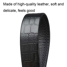 Load image into Gallery viewer, Bopai 13-121211 Crocodile Grain Automatic Buckle Soft and Durable Cowhide Belt