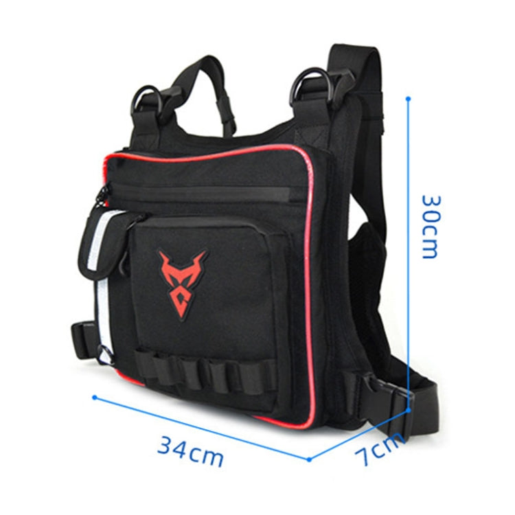 MOTOCENTRIC MC0120 Outdoor Motorcycle Riding Waterproof and Wear-resistant Chest Bag