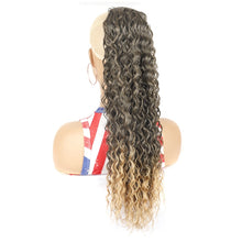 Load image into Gallery viewer, LSDP22 Drawstring Long Curly Wig Ponytail Mesh Curly Ponytail, 1B, 2, 4, 1BT27, 1BT30, 1BT33, 1BTBUG, 18C