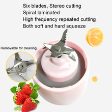 Load image into Gallery viewer, 10 PCS CA-AD540 Portable Electric Juice Cup Six-blade Teeth Blade, Six Leaf With Teeth