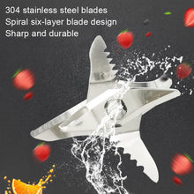 Load image into Gallery viewer, 10 PCS CA-AD540 Portable Electric Juice Cup Six-blade Teeth Blade, Six Leaf With Teeth