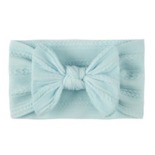Load image into Gallery viewer, Soft Jacquard Nylon Children Headwear Baby Bow Headband