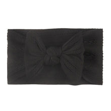Load image into Gallery viewer, Soft Jacquard Nylon Children Headwear Baby Bow Headband