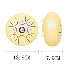 Load image into Gallery viewer, Shuffle SD-5 5.5 Inch Steel Tongue Carefree Empty Drum Percussion Instrument, Shuffle Yellow, Shuffle Pink, Shuffle Purple, Shuffle Green