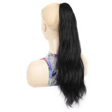 Load image into Gallery viewer, P96 Clip-On Wig Long Ponytail Water Ripple Long Curly Wig