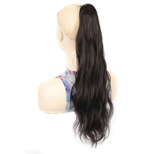 Load image into Gallery viewer, P96 Clip-On Wig Long Ponytail Water Ripple Long Curly Wig
