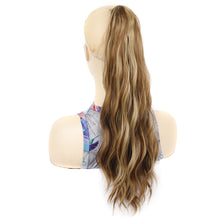 Load image into Gallery viewer, P96 Clip-On Wig Long Ponytail Water Ripple Long Curly Wig
