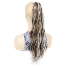 Load image into Gallery viewer, P96 Clip-On Wig Long Ponytail Water Ripple Long Curly Wig