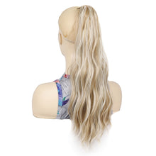Load image into Gallery viewer, P96 Clip-On Wig Long Ponytail Water Ripple Long Curly Wig
